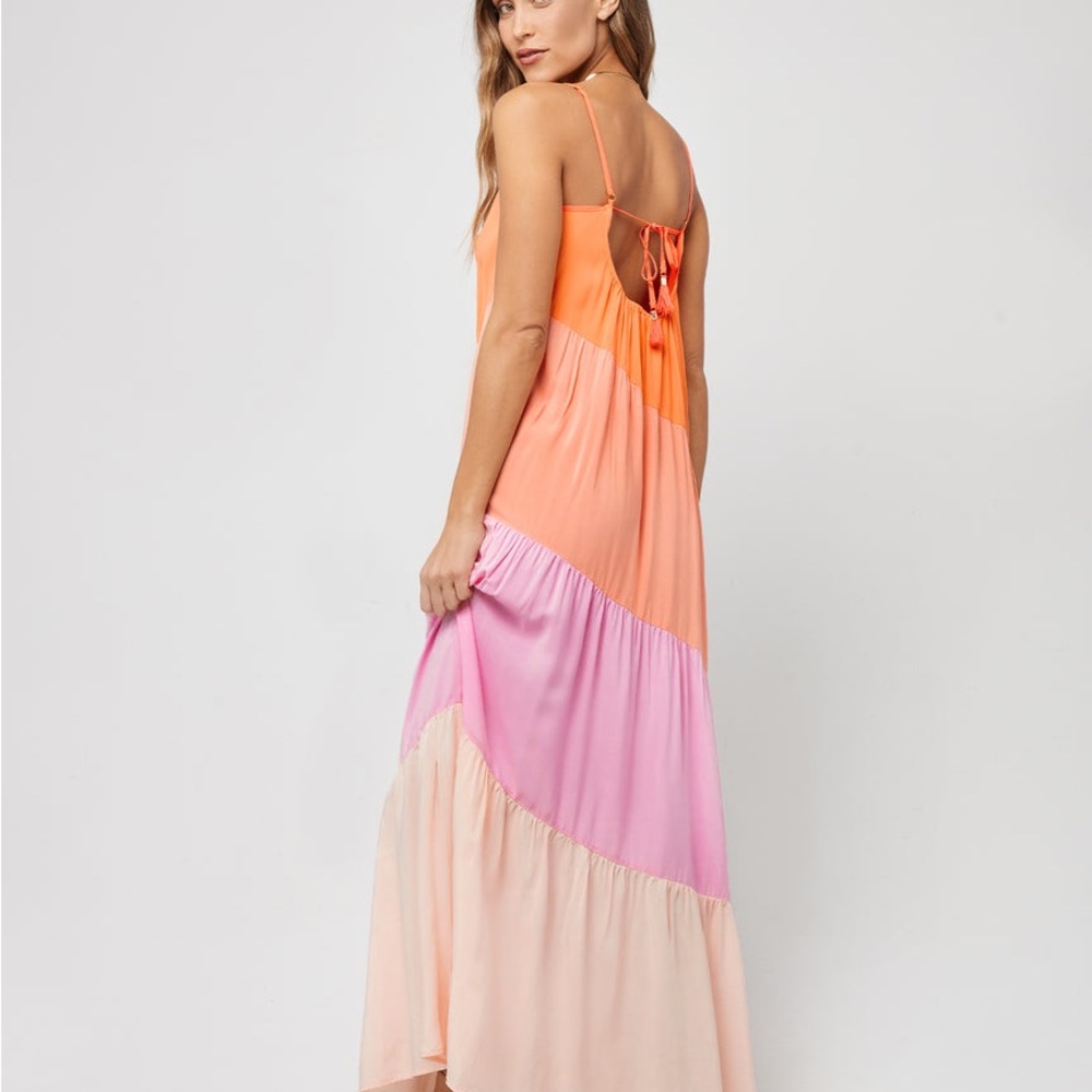 🆕 L*space Leona Dress in Peche Punch  size XS - Picture 3 of 7